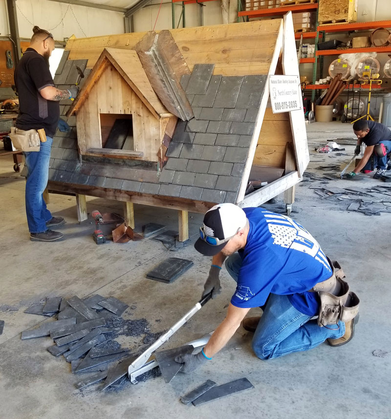 The Upson Company of Idaho roofing crew took the Slate Roof Installation and the Slate Roof Repair Courses, May 1-2, 2024.