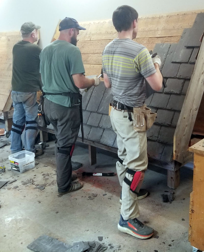 Slate Roof Installation class of June 25, 2026 - Taught by Joe Jenkins in Grove City, PA.
